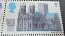 Load image into Gallery viewer, 1969 CATHEDRALS 5d 12 STAMPS MNH WITH STAMP HOLDER
