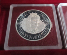 Load image into Gallery viewer, 1977 Cayman Islands Six Queens for keinohrhase1969 Silver Proof 6 coin Set
