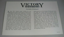 Load image into Gallery viewer, THE ROUTE TO VICTORY THE BATTLE OF STALINGRAD STAMPS MNH &amp; INFORMATION CARD
