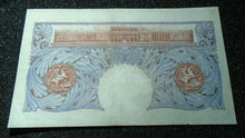 Load image into Gallery viewer, 1940 £1 BANK NOTE Z72D 254133 PEPPIATT BLUE BE47E EF - aUNC
