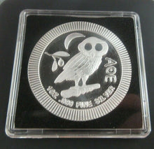 Load image into Gallery viewer, 2021 Silver 1 oz .999 Fine Silver ATHENIAN OWL Niue $2 Dollar Coin QUAD CAPSULE
