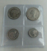 Load image into Gallery viewer, 1875 Maundy Money Queen Victoria Bun Head Sealed/Boxed AUnc - Unc Spink Ref 3916
