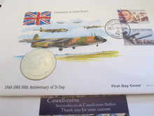 Load image into Gallery viewer, £5 Proof Coin First Day Covers Colourised Rare Unusual Battle of Britain WWII BU
