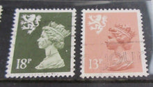 Load image into Gallery viewer, WALES LOW VALUE DEFINITIVE ISSUE STAMPS WITH CLEAR FRONTED STAMP HOLDER
