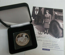 Load image into Gallery viewer, QEII WAR YEARS  2006  SILVER PROOF .999 SELECTIVE GOLD CROWN COIN
