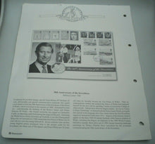 Load image into Gallery viewer, 1998 30TH ANNIVERSARY OF THE INVESTITURE COMMEMORATIVE BUNC £5 COIN COVER PNC
