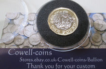 Load image into Gallery viewer, 2017 £1 COIN FIRST NEW 12 SIDED POUND BUnc FROM SEALED MINT PACK ENCAPSULATED
