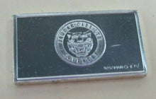 Load image into Gallery viewer, 1961 JAGUAR 15mm X 10mm 1.60gram SILVER INGOT WITH INFORMATION SLIP
