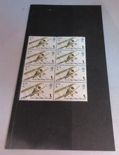 Load image into Gallery viewer, 1918-1968 ROYAL AIR FORCE 1 SHILLING BLOCK OF 8 X STAMPS MNH &amp; STAMP HOLDER
