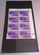 Load image into Gallery viewer, 1975 ANGELS WITH HARP &amp; LUTE 6 1/2P 8 X STAMPS MNH WITH STAMP HOLDER
