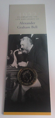 Alexander Graham Bell, Life & Legacy 2022 BUnc UK £2 Two Pounds Coin Pack
