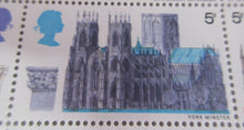 Load image into Gallery viewer, 1969 CATHEDRALS 5d 36 x STAMPS MNH WITH TRAFFIC LIGHTS
