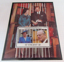 Load image into Gallery viewer, 1991 65TH BIRTHDAY QUEEN ELIZABETH II ST VINCENT STAMPS MNH &amp; ALBUM SHEET
