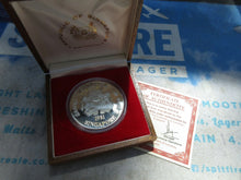 Load image into Gallery viewer, Singapore 1981 $50 FIFTY DOLLAR CURRENCY BOARD Silver Proof Coin BOX/COA
