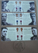 Load image into Gallery viewer, 2006 FOR VALOUR 150TH ANNIVERSARY OF THE VICTORIA CROSS 2 X 50P COINS COVER PNC
