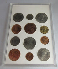 Load image into Gallery viewer, GB THE LAST STERLING COINS £.S.D &amp; THE FIRST DECIMAL ISSUE &amp; ROYAL MINT RED BOOK
