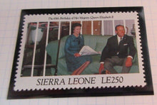 Load image into Gallery viewer, 1991 65TH BIRTHDAY QUEEN ELIZABETH II SIERRA LEONE STAMPS MNH &amp; ALBUM SHEET
