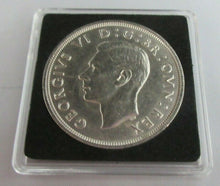 Load image into Gallery viewer, 1937 KING GEORGE VI SILVER BUNC CROWN WITH QUADRANT CAPSULE &amp; BOX
