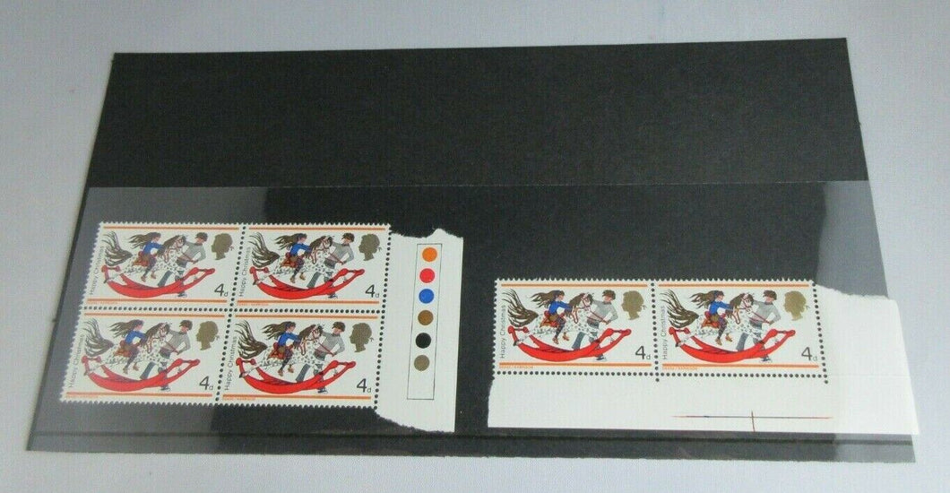 1968 HAPPY CHRISTMAS 4d  6 STAMPS MNH WITH TRAFFIC LIGHTS