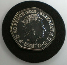 Load image into Gallery viewer, BRITANNIA 2019 50p Coin BUNC WITH INSERT, CAPSULE &amp; POUCH

