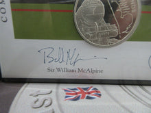 Load image into Gallery viewer, 2004 Jersey Flying Scotsman SILVER PROOF COMMEMORATIVE UK £5 COIN, PNC COA
