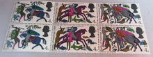 Load image into Gallery viewer, 1966 BATTLE OF HASTINGS 4d, 6d &amp; 1/3 16X STAMPS MNH &amp; CLEAR FRONTED STAMP HOLDER
