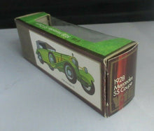 Load image into Gallery viewer, 1928 Mercedes SS Coupe Y-16 Matchbox &#39;Models of Yesteryear&#39; Box Great Condition
