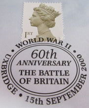 Load image into Gallery viewer, 2000 BATTLE OF BRITAIN 60TH ANNIVERSARY IOM PROOF 1 CROWN COIN COVER PNC
