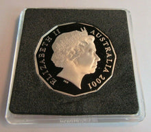 Load image into Gallery viewer, 2001 QUEEN ELIZABETH II CENTENARY OF FEDERATION AUSTRALIA PROOF 50 CENTS BOX&amp;COA
