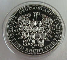 Load image into Gallery viewer, 20 YEARS OF GERMAN UNITY CAPITAL BERLIN 1990 SILVER PROOF MEDAL WITH COA
