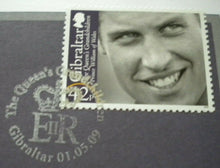 Load image into Gallery viewer, 2009 QE II&#39;S ROYAL GRANDCHILDREN - PRINCE WILLIAM STAMP COVER/ 4 MNH STAMPS/INFO
