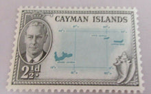 Load image into Gallery viewer, 1913 KING GEORGE V &amp; VI PRE DECIMAL STAMPS - 8 X CAYMAN ISLANDS STAMPS
