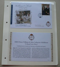 Load image into Gallery viewer, 2011 WILLIAM &amp; KATE A ROYAL LOVE STORY - COOKING LESSONS -  COMMEMORATIVE COVER
