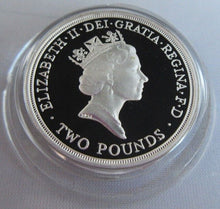 Load image into Gallery viewer, 1994 £2 TERCENTENARY OF THE BANK OF ENGLAND SILVER PROOF TWO POUND COIN BOXED
