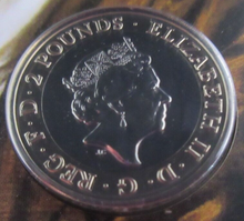 Load image into Gallery viewer, 2019 SAMUEL PEPYS A TRUE WITNESS BUNC £2 TWO POUND COIN CARDED
