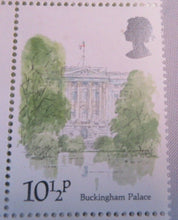 Load image into Gallery viewer, 1980 LONDON LANDMARKS BUCKINGHAM PALACE 10 1/2p GUTTER PAIRS 20 STAMPS MNH
