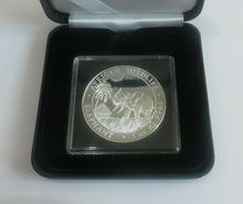 Load image into Gallery viewer, 2017 AFRICA WILDLIFE ELEPHANT 100 SHILLINGS 1oz .999 BU silver in Quad Box
