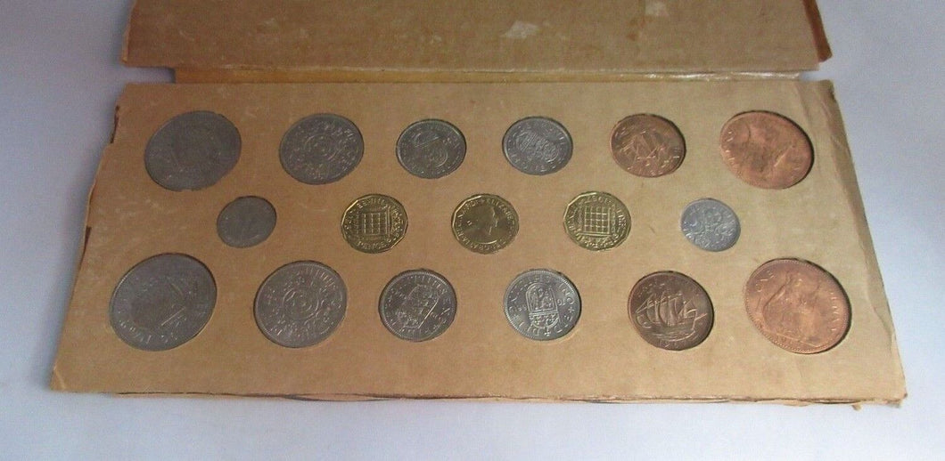 1967 BUnc UK Coinage National Provincial Bank 17 Coin set 2 x Each Coin in Pack