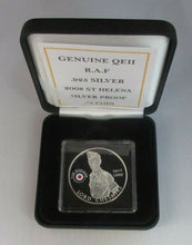 Load image into Gallery viewer, Lord Cheshire - RAF Pilot - 2008 Silver Proof 1oz St Helena £5 Coin +BoxCOA
