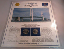 Load image into Gallery viewer, Statehood Quarters Collection Volume 2 Pages Sold Individually, Coins and Stamps
