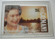 Load image into Gallery viewer, 1952-1992 QEII 40TH ANNIVERSARY OF THE ACCESSION - 5 X CAYMAN MNH STAMPS/INFO
