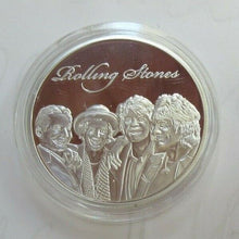 Load image into Gallery viewer, 2012 ROLLING STONES SILVER &amp; COLOURISED PROOF MEDALLION 1962 - 2012
