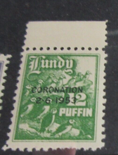Load image into Gallery viewer, VARIOUS LUNDY ISLAND PUFFIN STAMPS MNH SOME WITH EDGES IN STAMP HOLDER
