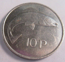 Load image into Gallery viewer, EIRE 10p 1974 TEN PENCE BUNC PRESENTED IN CLEAR FLIP
