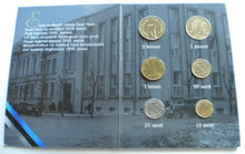 Load image into Gallery viewer, ESTONIAN SIX COIN SET BANK OF ESTONIA EESTI KAIBEMUNDID COINS IN INFO CARD
