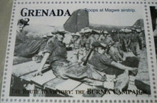 Load image into Gallery viewer, THE ROUTE TO VICTORY THE BURMA CAMPAIGN STAMPS MNH &amp; INFORMATION CARD
