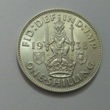 Load image into Gallery viewer, 1938 SCOTISH SHILLING GEORGE VI 1ST COINAGE SPINK REF 4083 B UNCIRCULATED CC1
