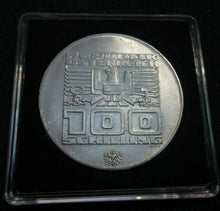 Load image into Gallery viewer, AUSTRIA 1976 INNSBRUCK OLYMPICS 100 SHILLINGS SILVER CROWN
