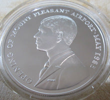 Load image into Gallery viewer, 1985 ROYAL MINT FALKLANDS 50P CROWN MOUNT PLEASANT AIRPORT VERY SCARCE COIN
