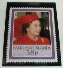 Load image into Gallery viewer, QUEEN ELIZABETH II THE 60TH BIRTHDAY OF HER MAJESTY FALKLAND ISLANDS STAMPS MNH
